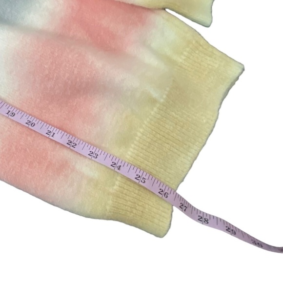 CES FEMME - SIZE SMALL- TIE DYED POPOVER SWEATER - PASTEL COLORS - OVERSIZED - Picture 7 of 9